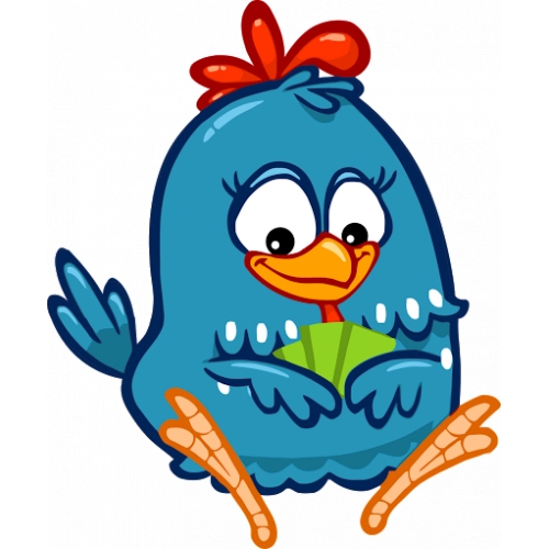 Gallinita Pintadita Clipart 14