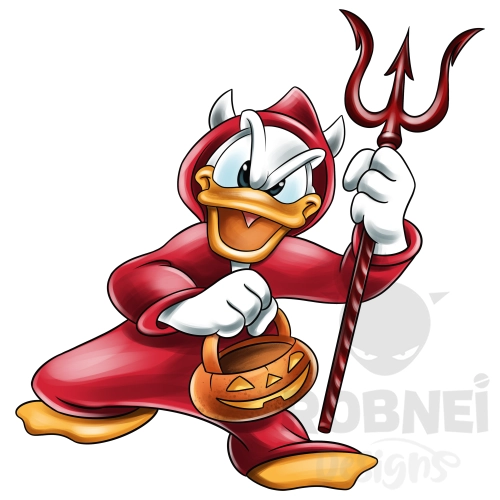 donald-duck-diablo-halloween