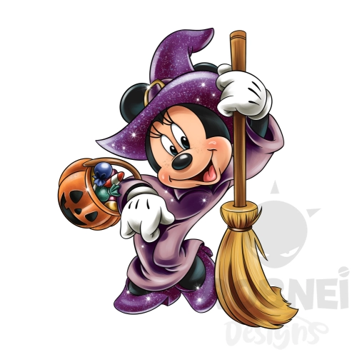 minnie-mouse-bruja-morada-halloween