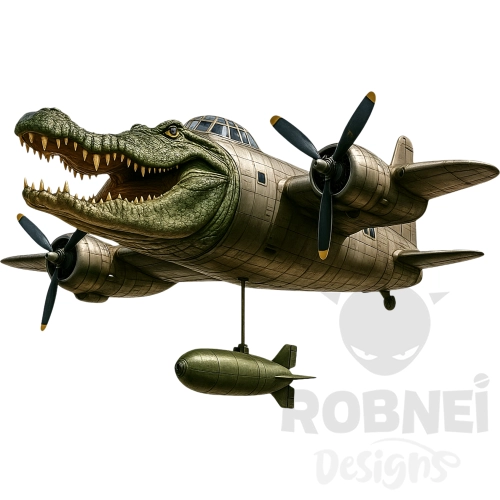 Imagen de Bombardiro Crocodilo 2 Cocodrilo Robnei