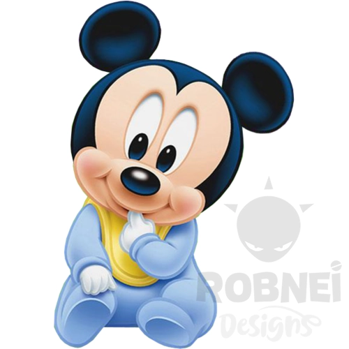 Mickey Bebe Clipart 1