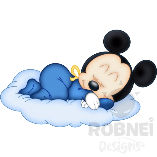 Mickey Bebe Durmiendo