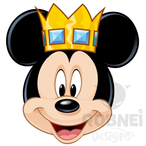 Mickey Mouse Clipart Cabeza Corona