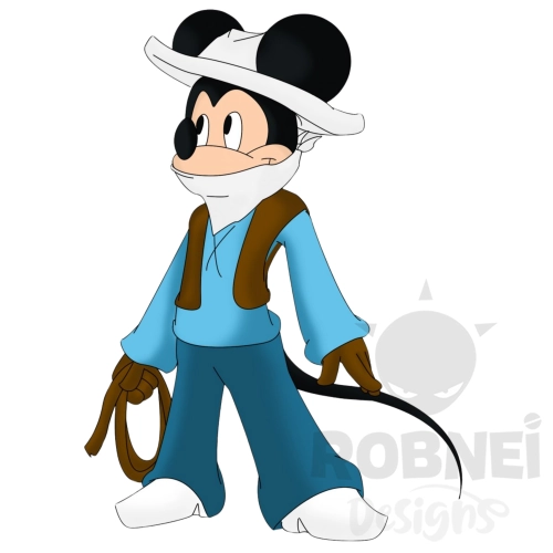 Mickey-Mouse-Vaquero