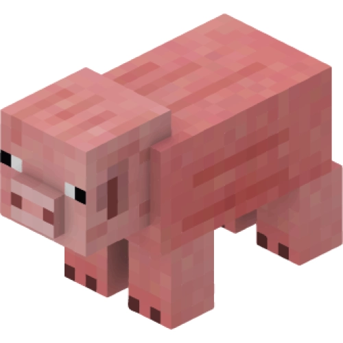 Minecraft Clipart Cerdo