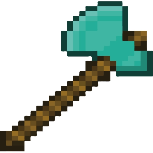 Minecraft Clipart Hacha