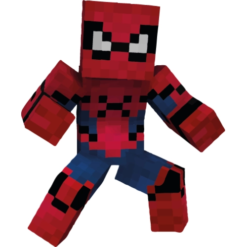 Minecraft Clipart Spiderman