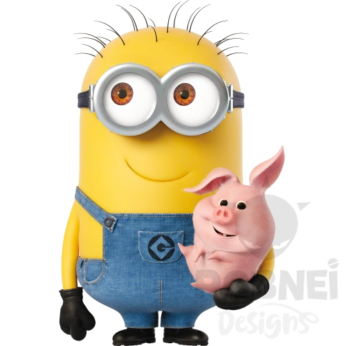 minion-bob-con-cerdito