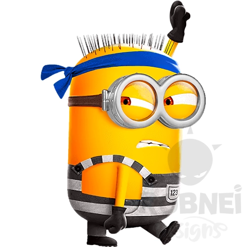 minion punk corriendo