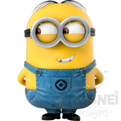 minion sonriente feliz