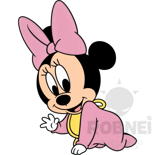 Minnie-Bebe-Gateando