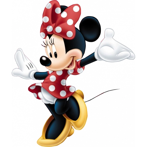 minnie mouse saltando