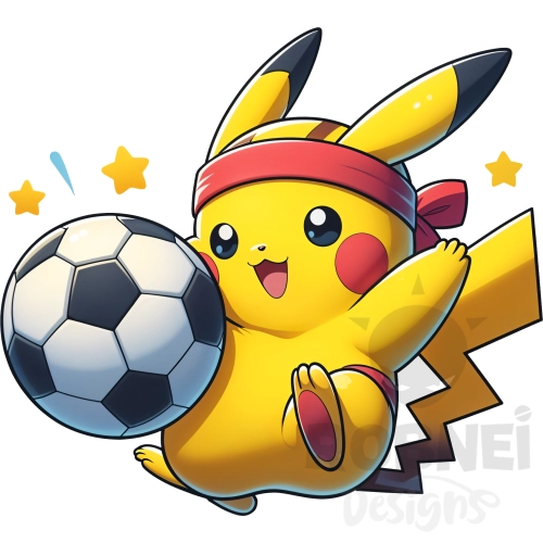 Pikachu-Pelota-Futbol