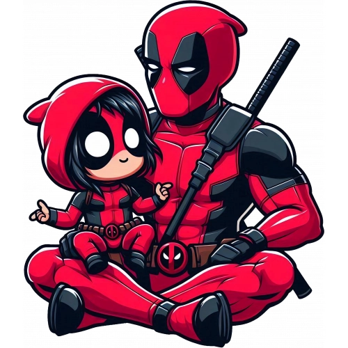 Deadpool Padre hija 02