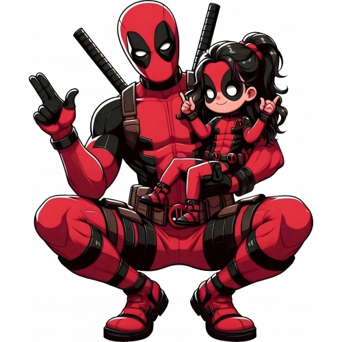 Deadpool Padre hija 03