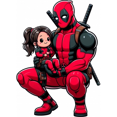 Deadpool Padre hija