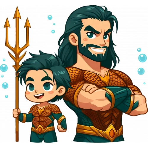 Aquaman Padre Clipart Robnei