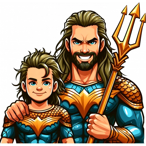 Aquaman1-Padre-Clipart-Robnei