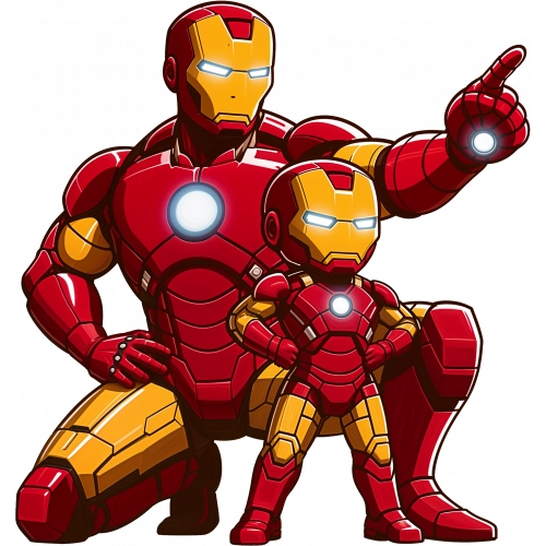 Iron-Man-Padre-Clipart-Robnei