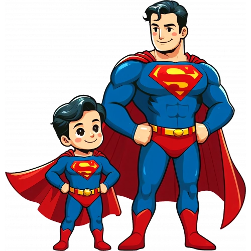 Superman2-Padre-Clipart-Robnei