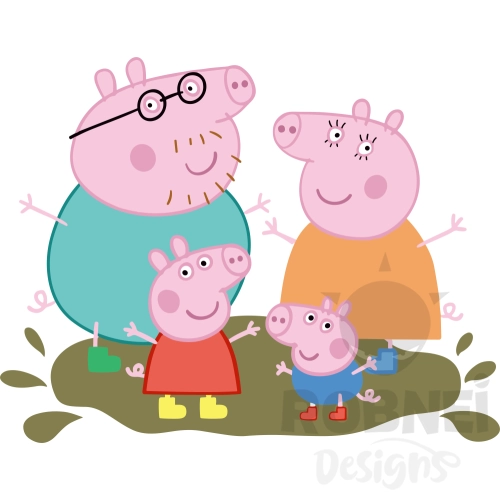 Peppa-Pig-Clipart-Familia-4