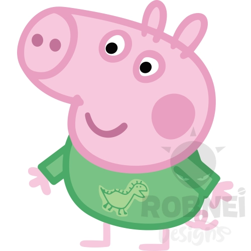 Peppa-Pig-Clipart-George-Verde