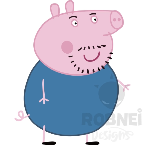 Peppa Pig Clipart Papa