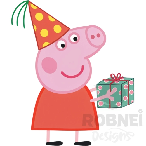 Peppa-Pig-Clipart-Regalo