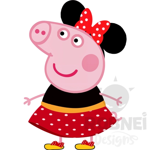 Peppa Pig Minnie Roja