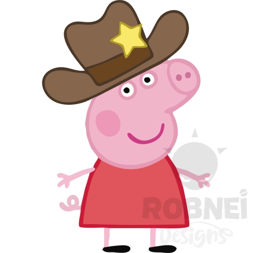 PeppaPig-Vaquera