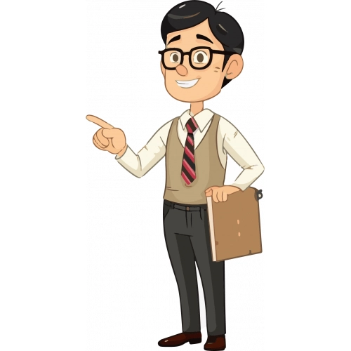 Profesor Robnei Clipart 06