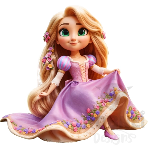 Rapunzel-Tangled-Saludando