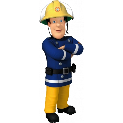 Sam El Bombero Clipart 1