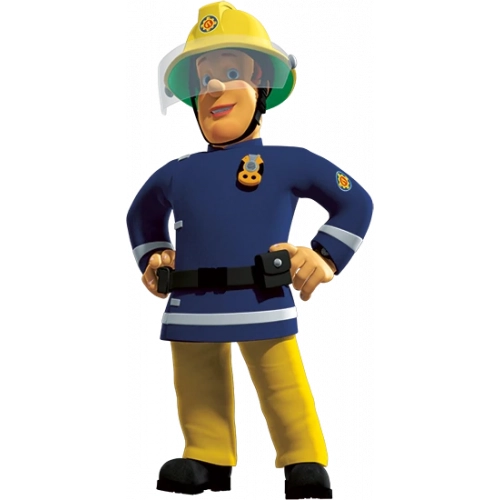 Sam El Bombero Clipart 6