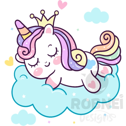 Unicornio-Colores-Nubes