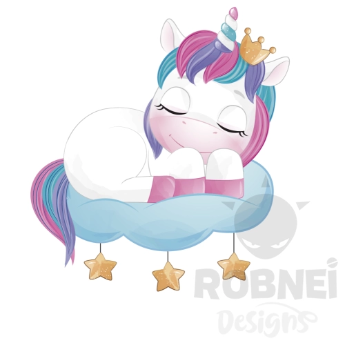 Unicornio Durmiendo