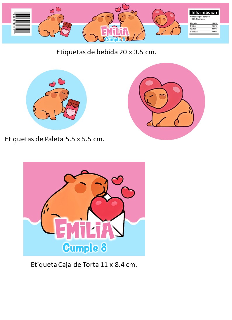 Etiquetas-Capibara-Love