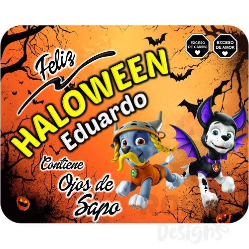 Archivo de Duvalin Paw Patrol Halloween