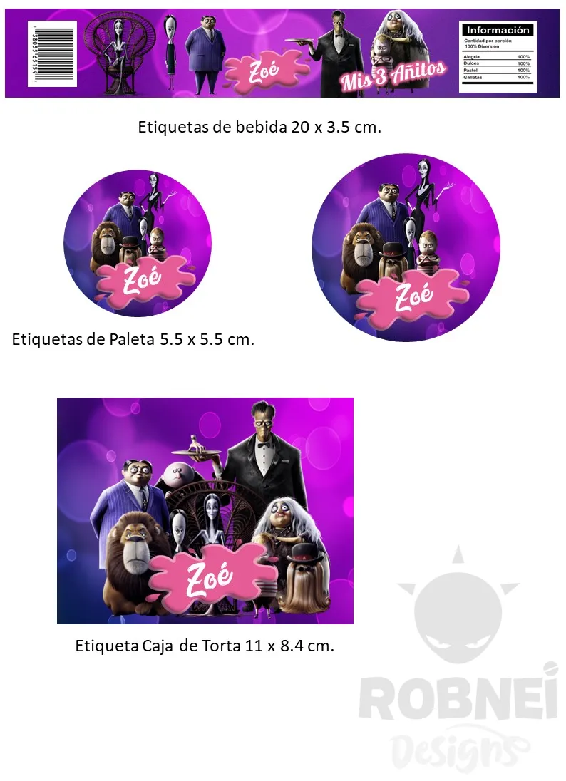 Etiquetas-Backyardigans-Girl