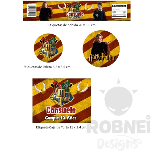Etiquetas-Harry-Potter-Girl