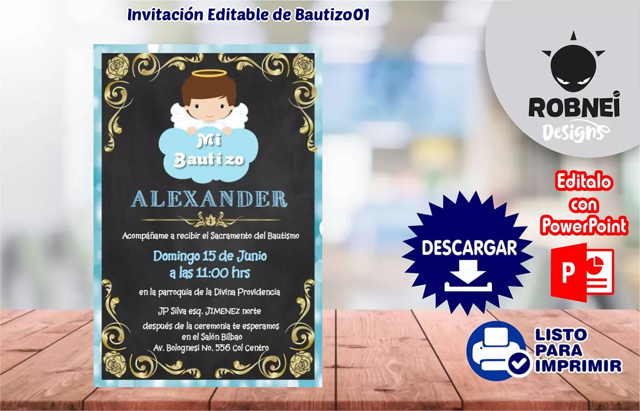 Invitacin de Bautizo01