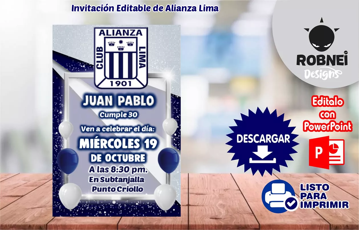 Invitacin de Alianza Lima