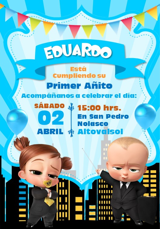 Jefe-en-Panales-Baby-Boss-Invitacion