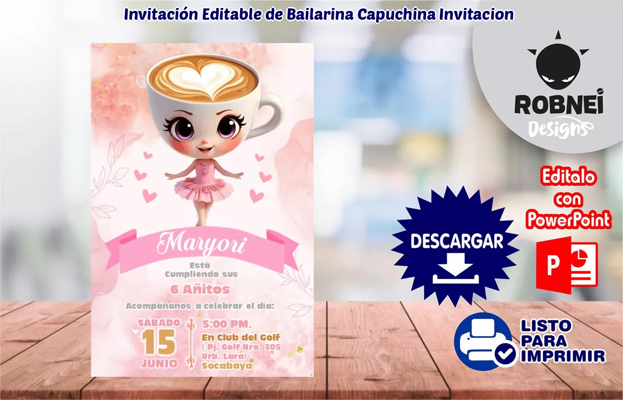 Bailarina-Capuchina-Invitacion