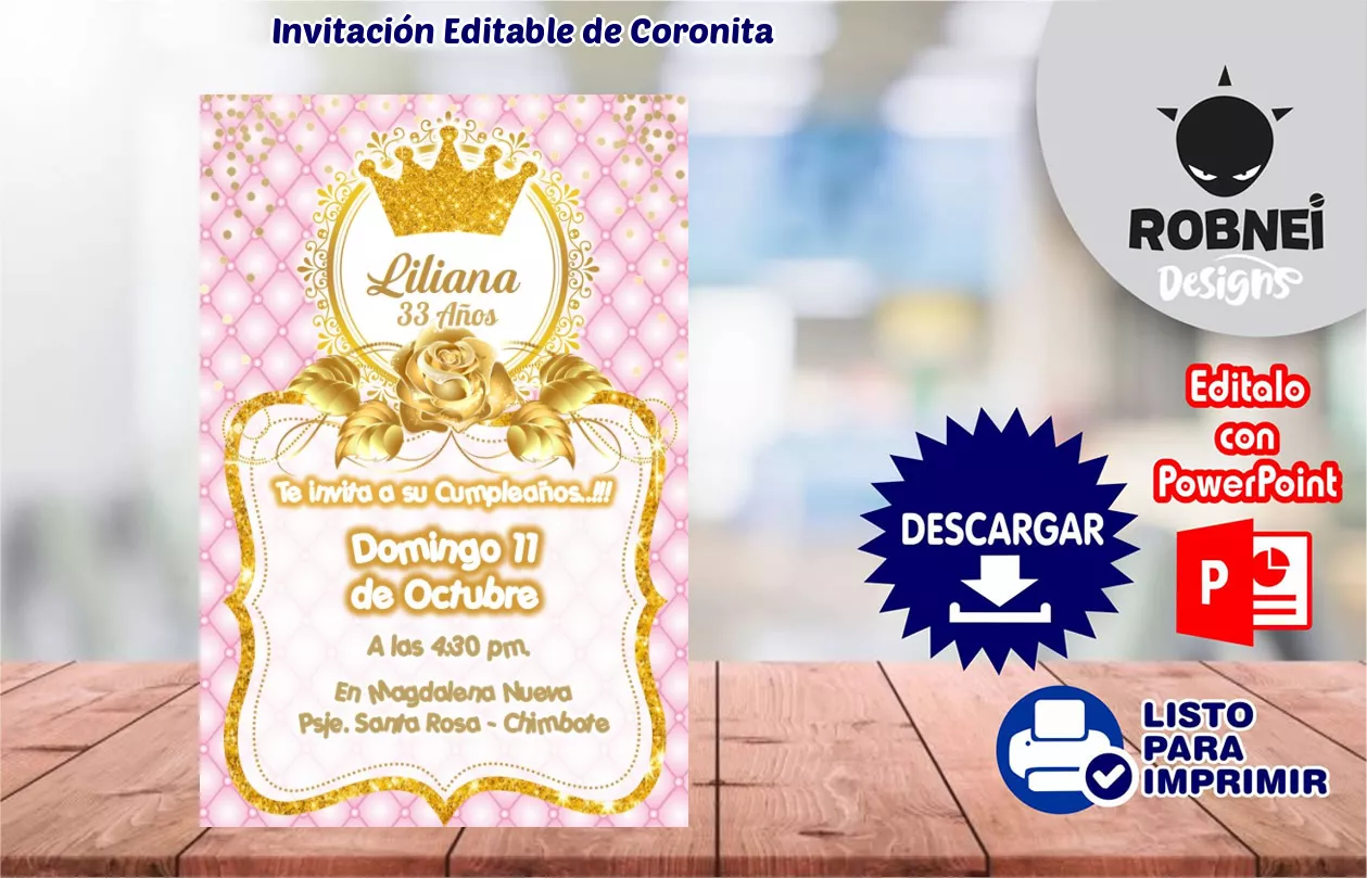 Invitacin de Coronita