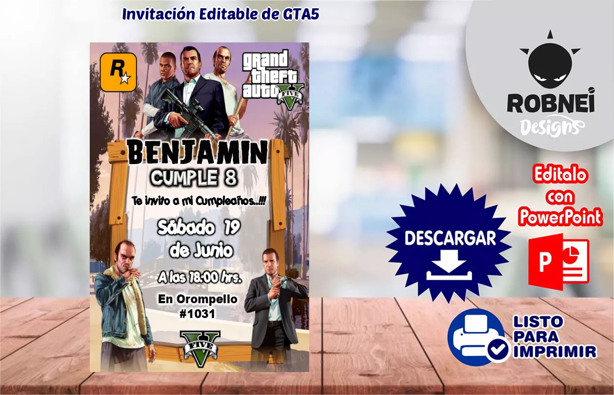 Invitacin de GTA5