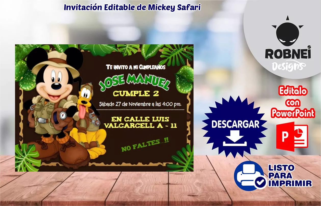 Mickey-Safari