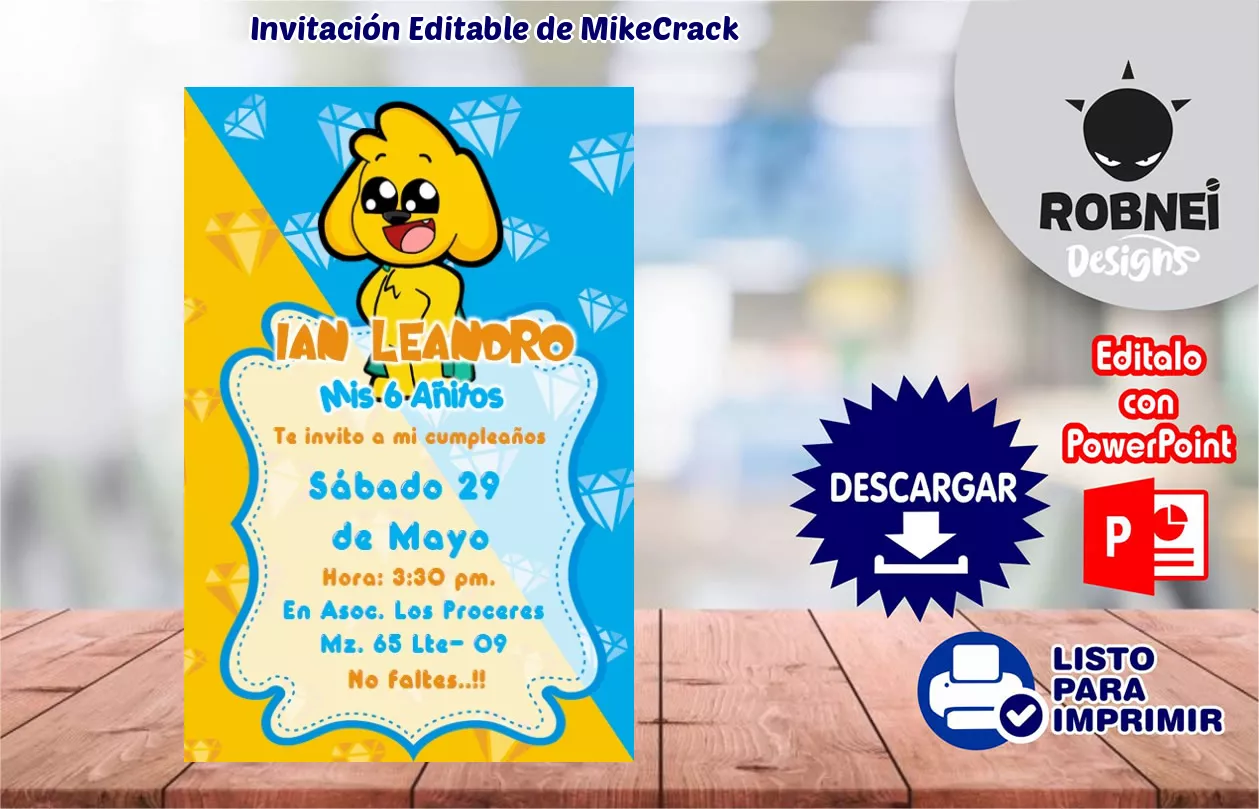 Invitacin de MikeCrack