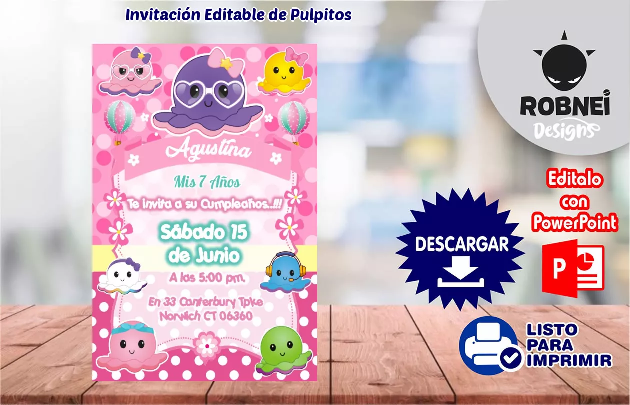 Invitacin de Pulpitos