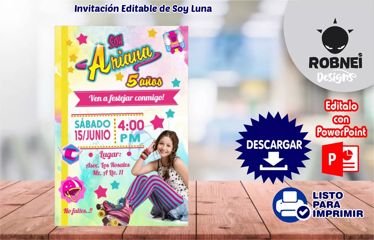 Invitacin de Soy Luna